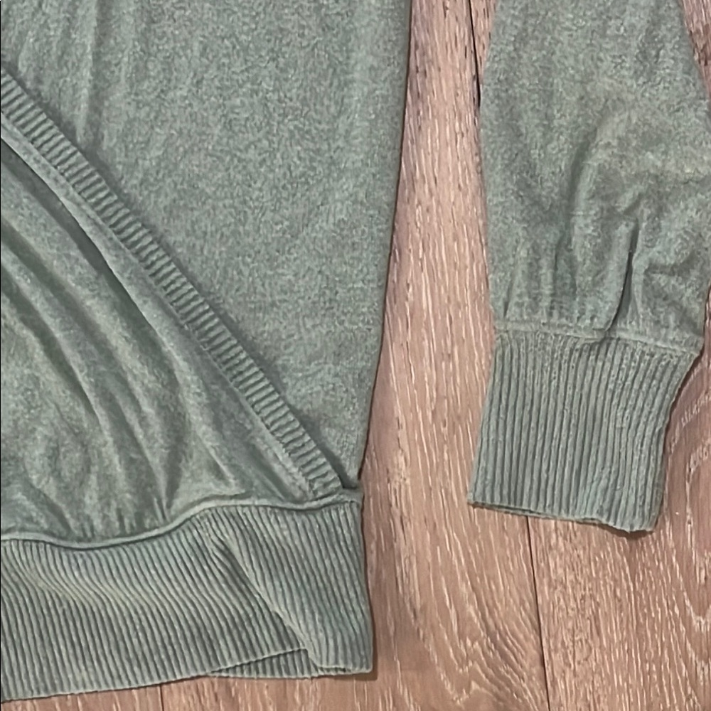 Anthropologie Green Wrap Sweater - Picture 5 of 7